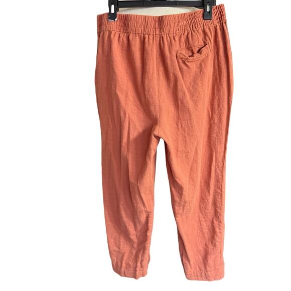 Marine Layer Elle Midweight Pull On Pant Women's Large Orange Beach Coastal - Picture 3 of 10
